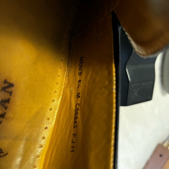 Men’s Cole Haan Black Leather Dress Loafers - Picture 5 of 8